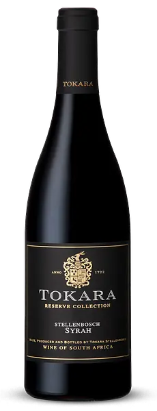Bottle of Tokara Reserve Collection Syrah