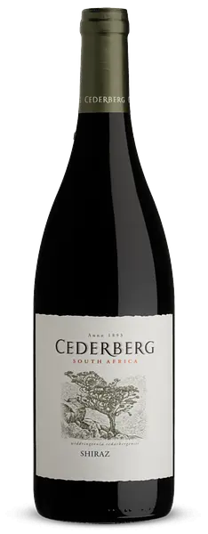 Bottle of Cederberg Shiraz