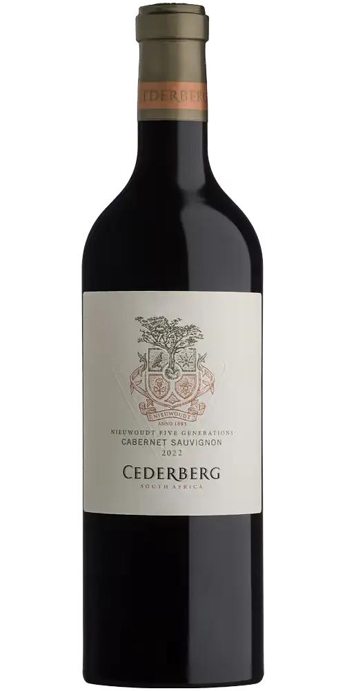 Bottle of Cederberg Five Generations Cabernet Sauvignon