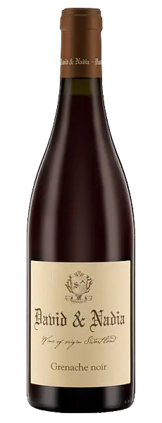 Bottle of David and Nadia Grenache Noir