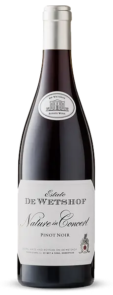 Bottle of De Wetshof Nature in Concert Pinot Noir