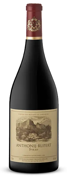 Bottle of Anthonij Rupert Syrah