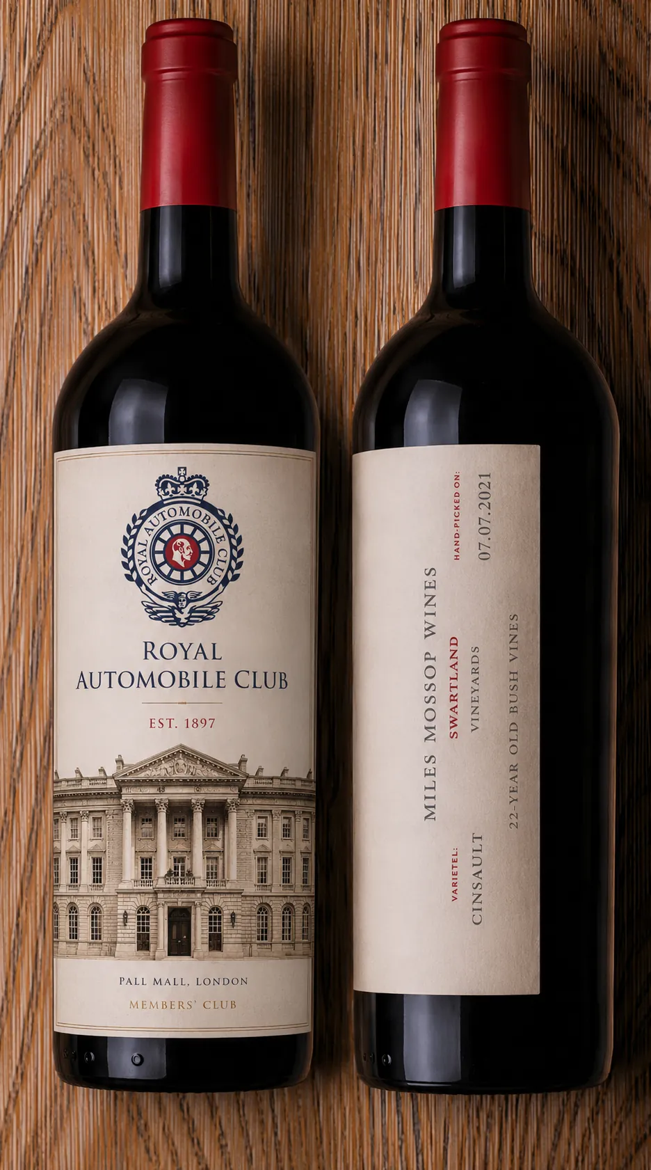 Members' club commemorative bottle